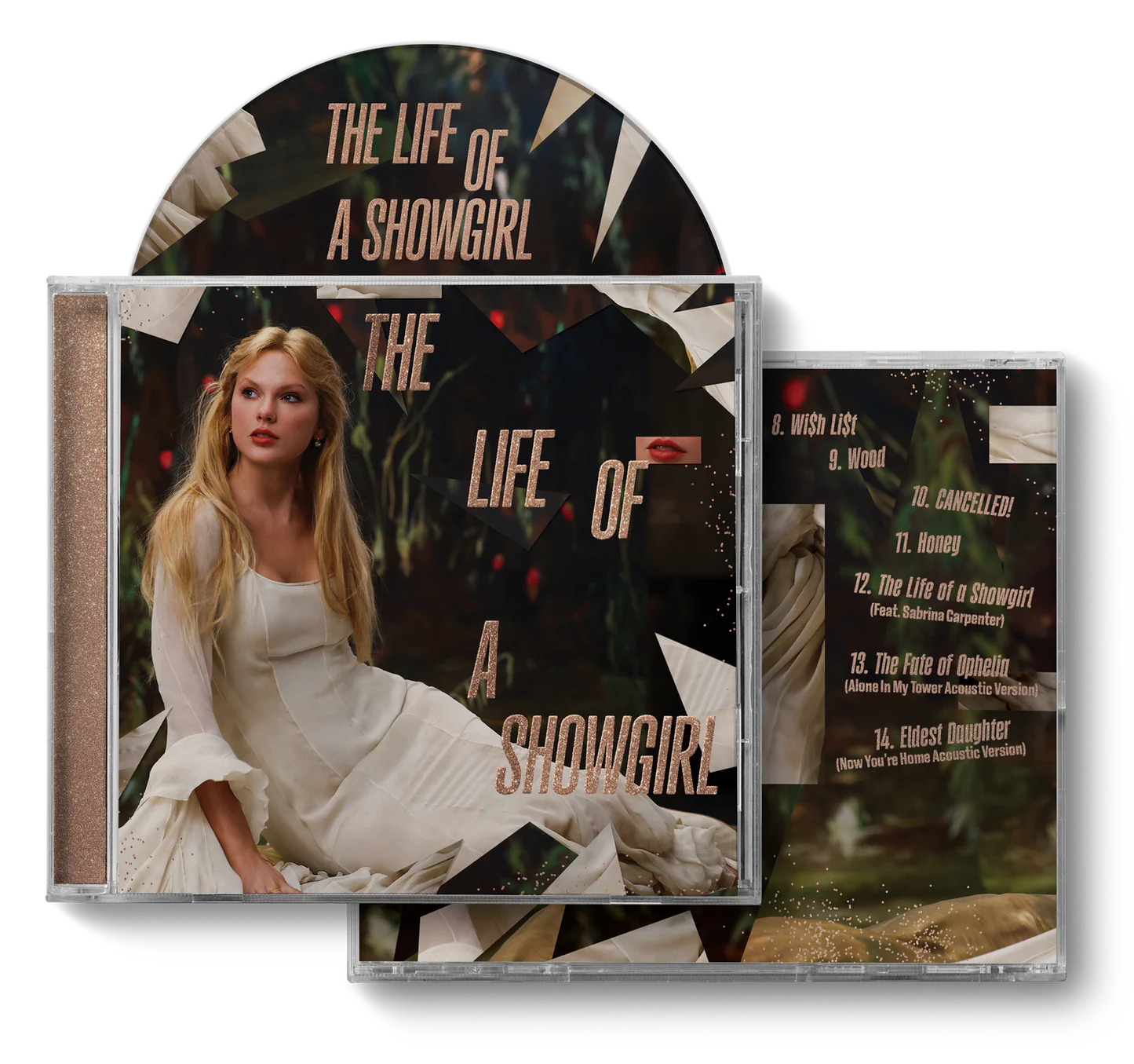 THE LIFE OF A SHOWGIRL (ALONE IN MY TOWER ACOUSTIC VERSION) CD