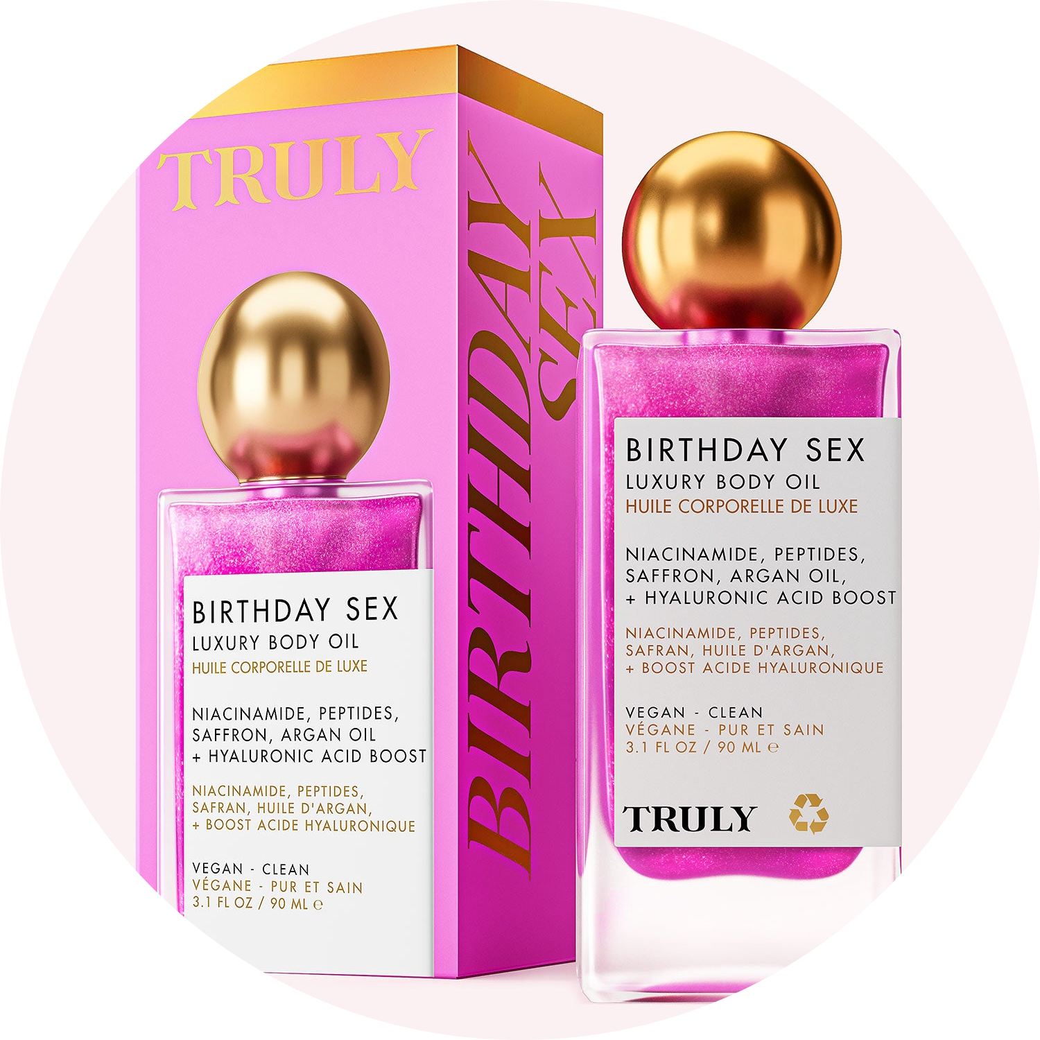 Birthday Sex Luxury Body Oil