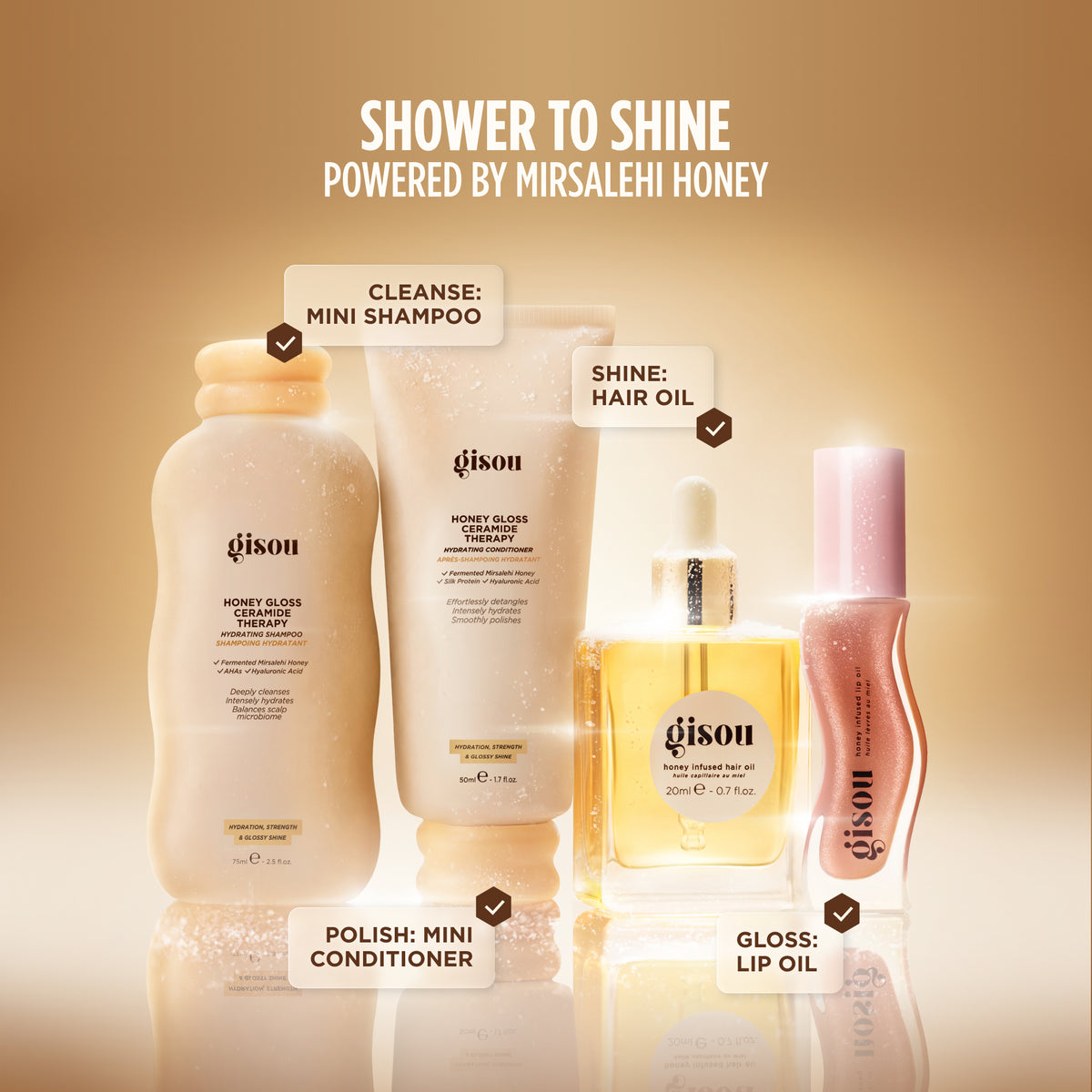 Shower To Shine Kit NudeFace Chile