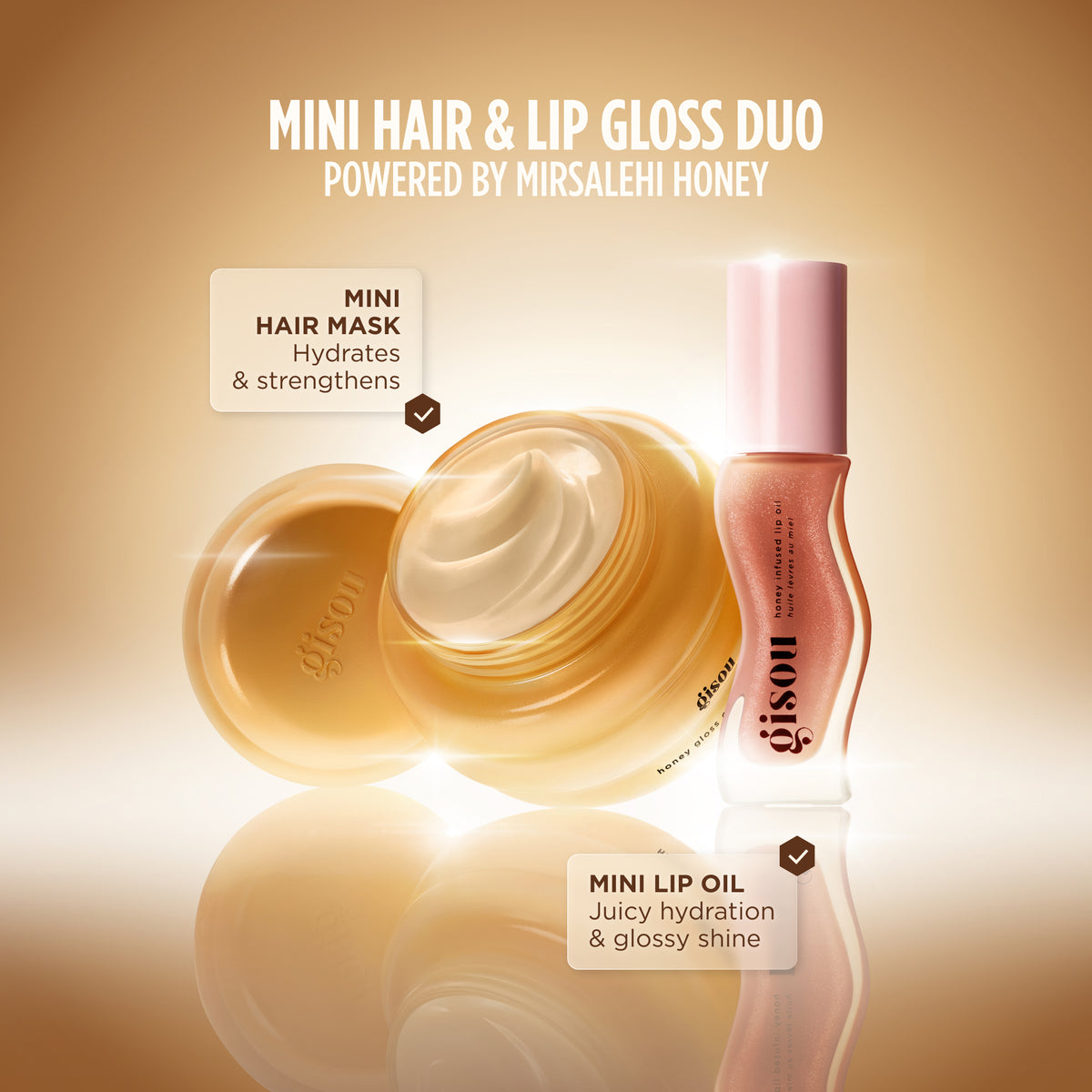 Mini Gloss Duo NudeFace Chile
