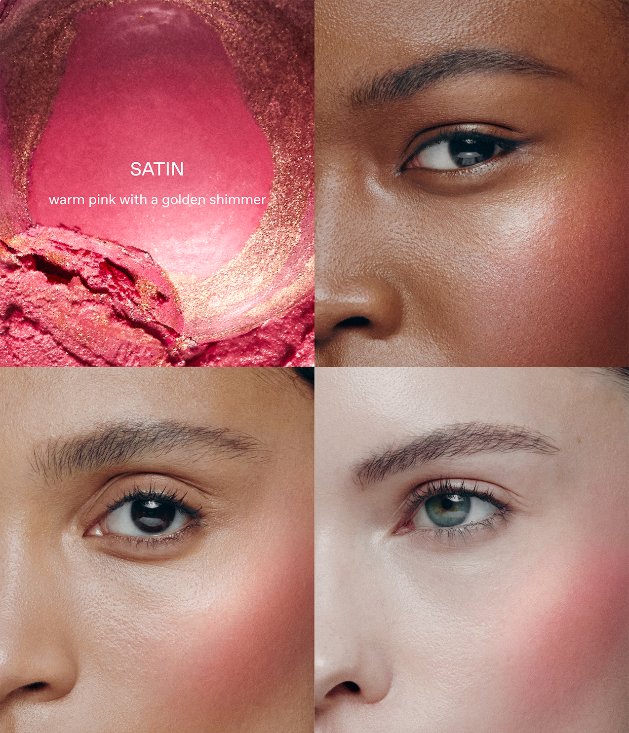 mélange à trois blush & highlight stick NudeFace Chile