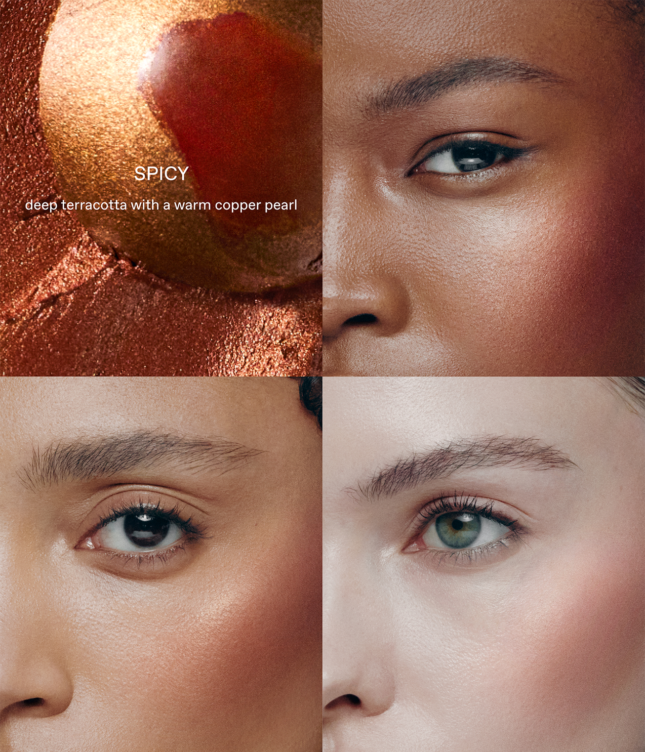 mélange à trois blush & highlight stick NudeFace Chile