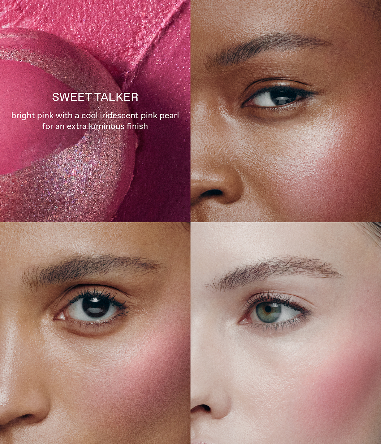 mélange à trois blush & highlight stick NudeFace Chile