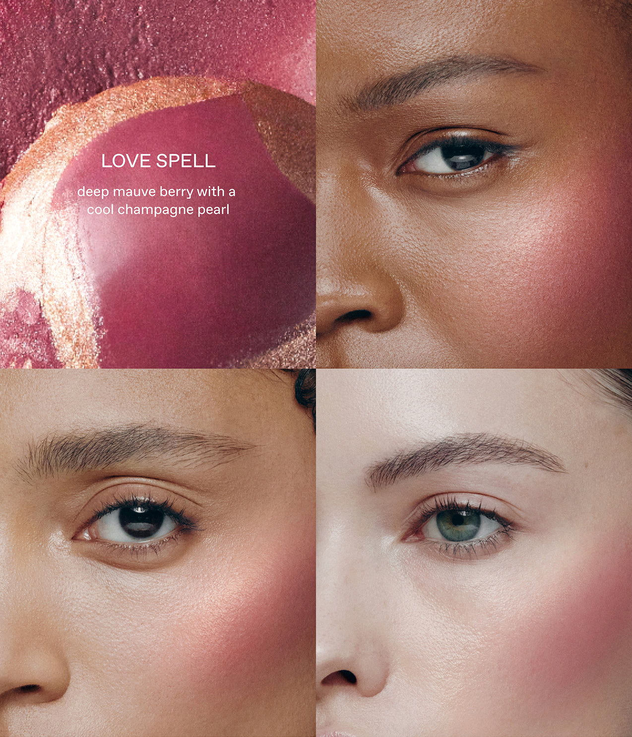 mélange à trois blush & highlight stick NudeFace Chile