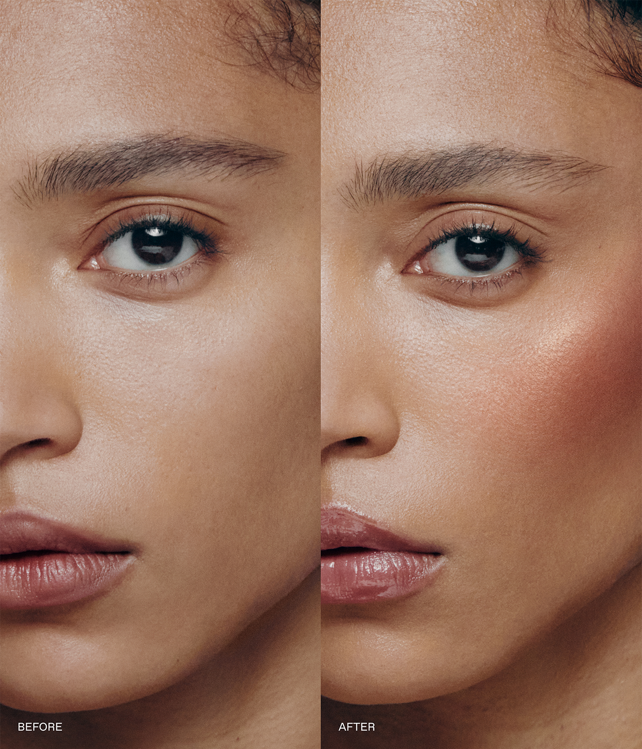 mélange à trois blush & highlight stick NudeFace Chile