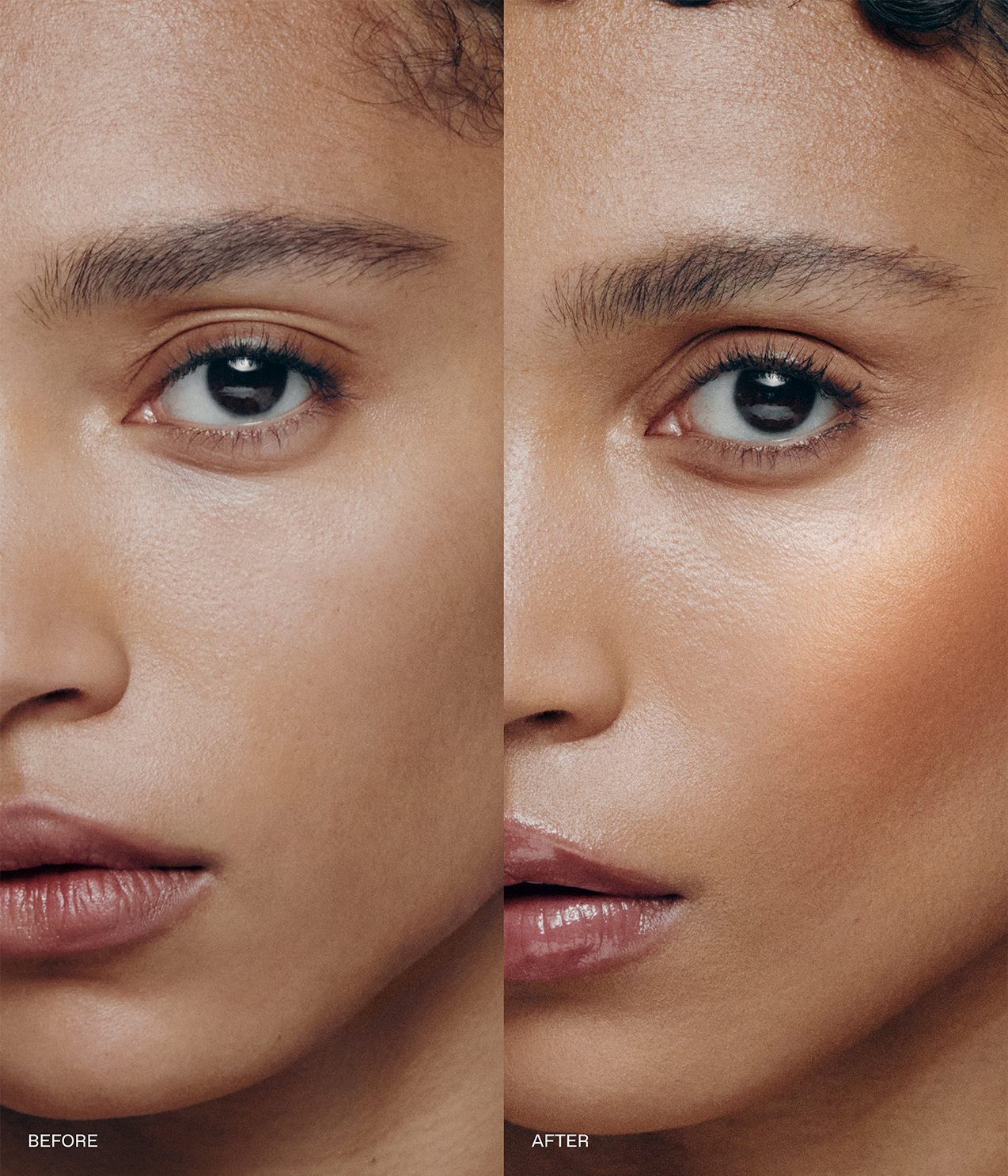 mélange à trois blush & highlight stick NudeFace Chile