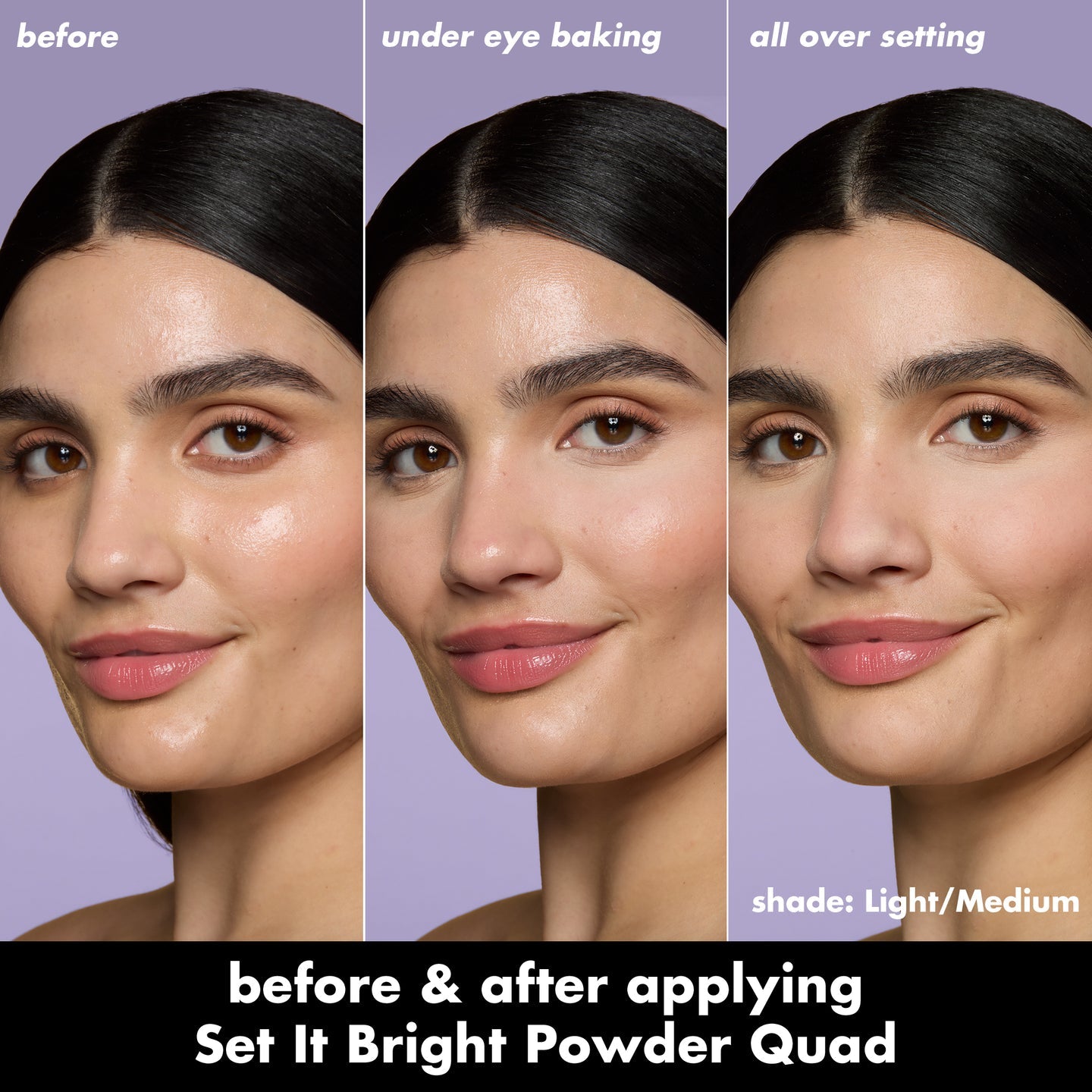 Set It Bright Powder Quad NudeFace Chile