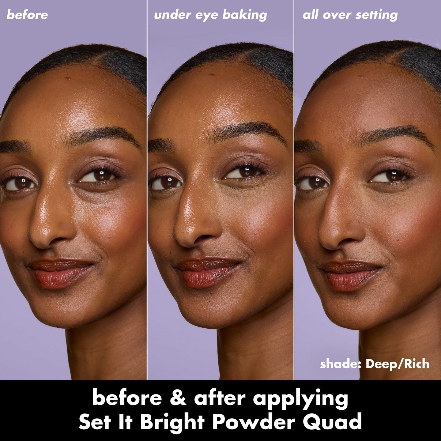 Set It Bright Powder Quad NudeFace Chile