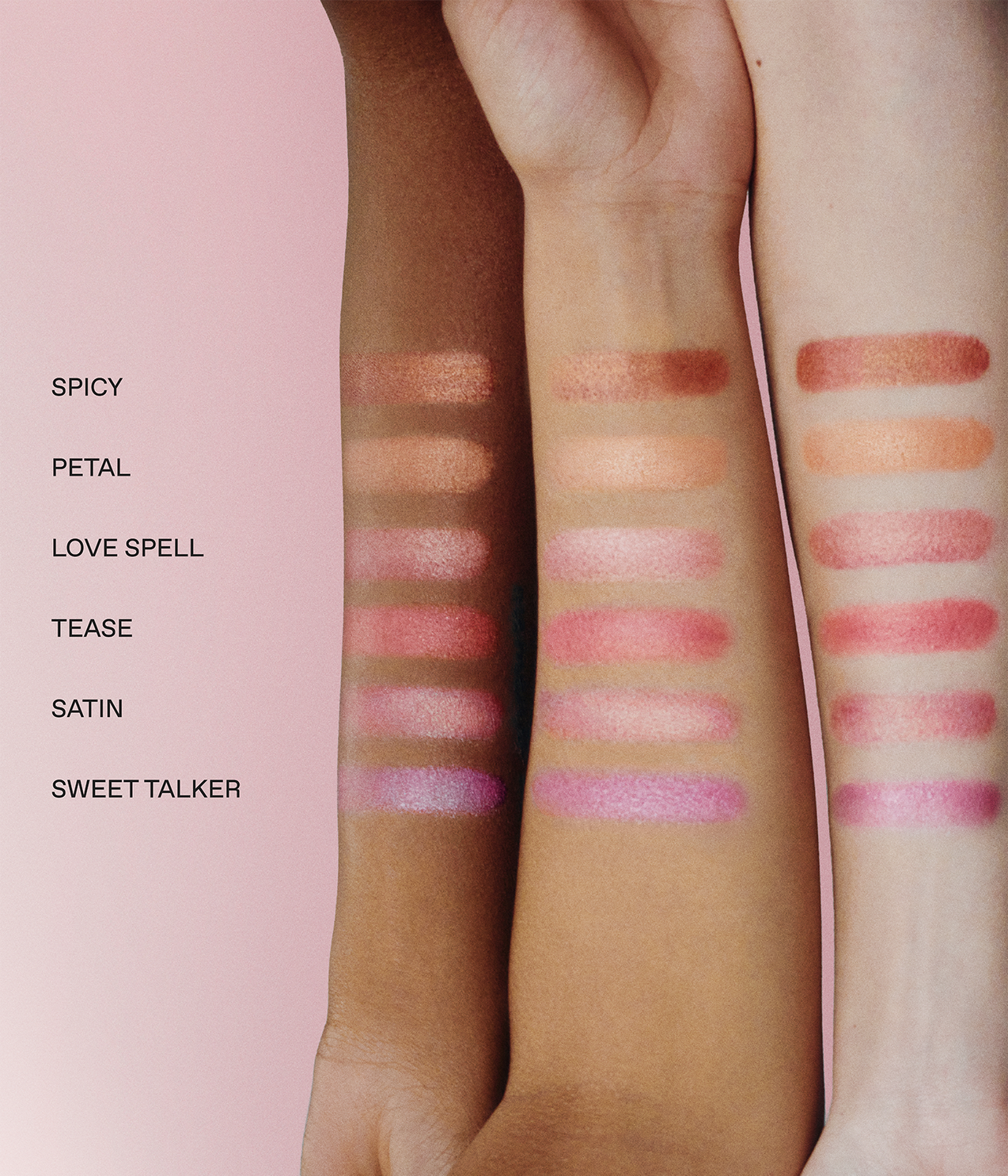 mélange à trois blush & highlight stick NudeFace Chile