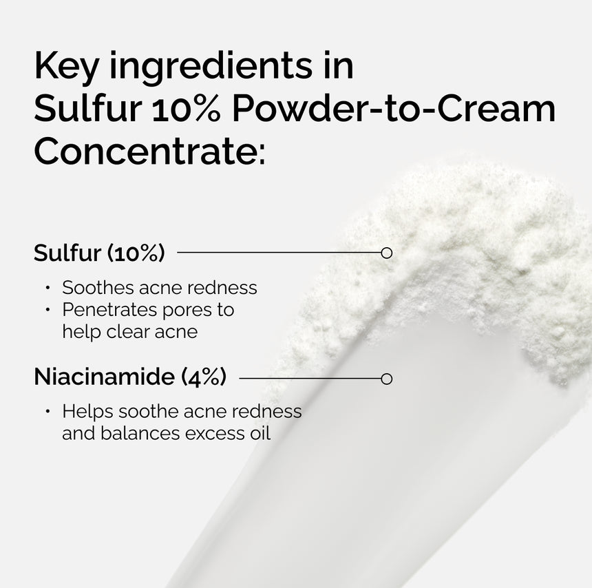 Concentrate Sulfur 10% Powder-to-Cream Concentrate