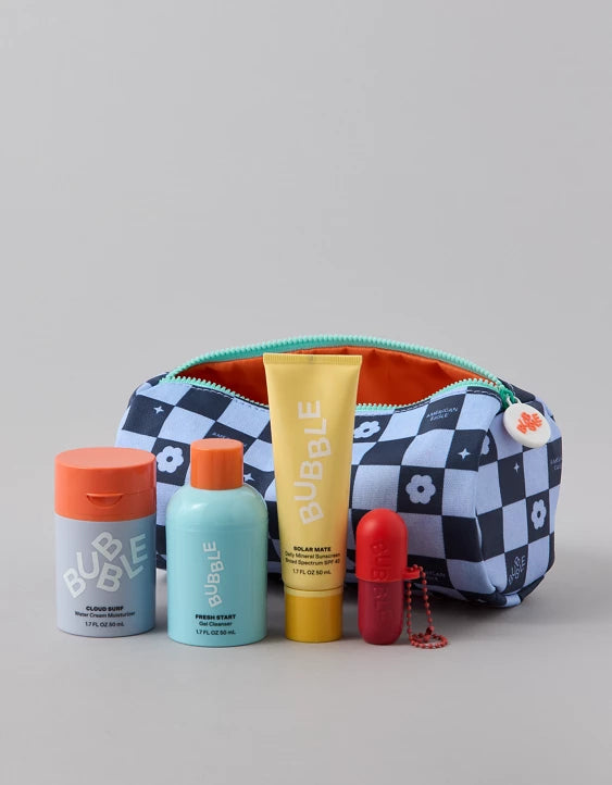 AE x Bubble Dewy Delights 4-Piece Skincare Kit NudeFace Chile