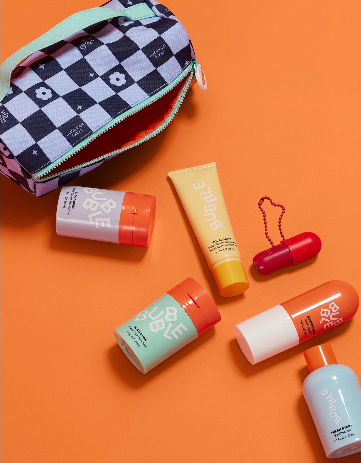 AE x Bubble Dewy Delights 4-Piece Skincare Kit NudeFace Chile