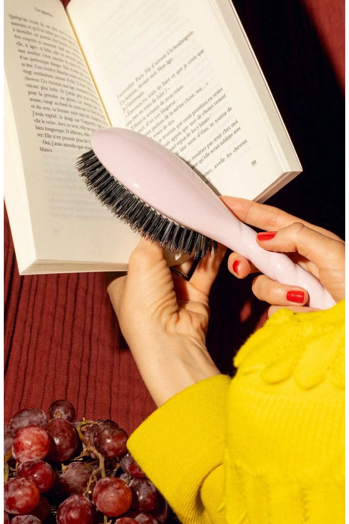 N.01 The Large Shine & Care Hairbrush NudeFace Chile