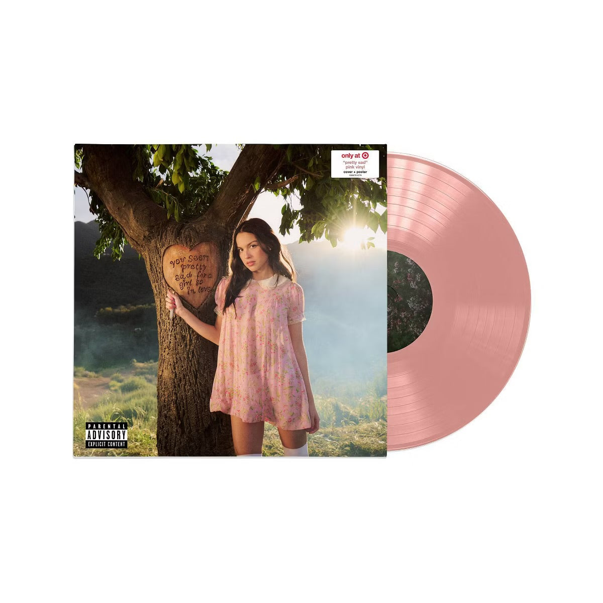 You seem pretty sad for a girl so in love Pink Vinyl - Target Exclusive