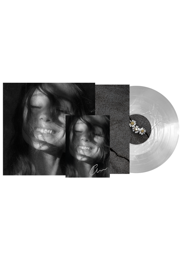petal translucent pearly white lp (signed)