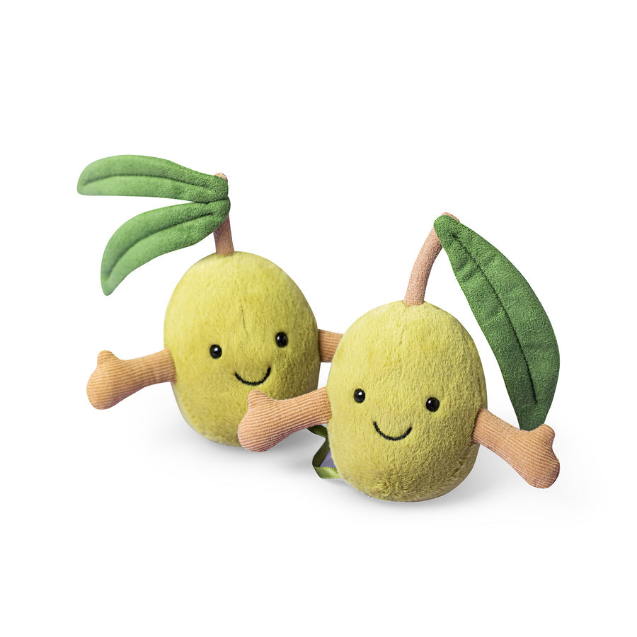 Jellycat Food Plush Toys - Pair of Olives