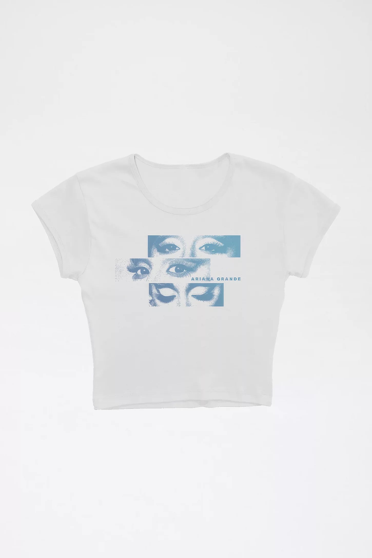 Ariana Grande UO Exclusive Positions Graphic Baby Tee NudeFace Chile