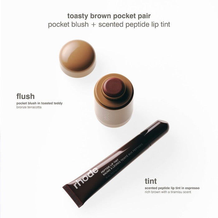 Pocket Pair Limited Edition Lip + Cheek Set NudeFace Chile