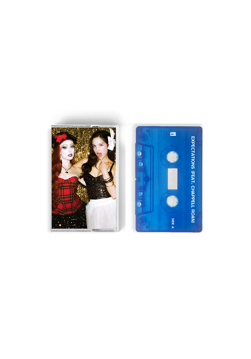 expectations - ‘la behavior' translucent blue cassette NudeFace Chile