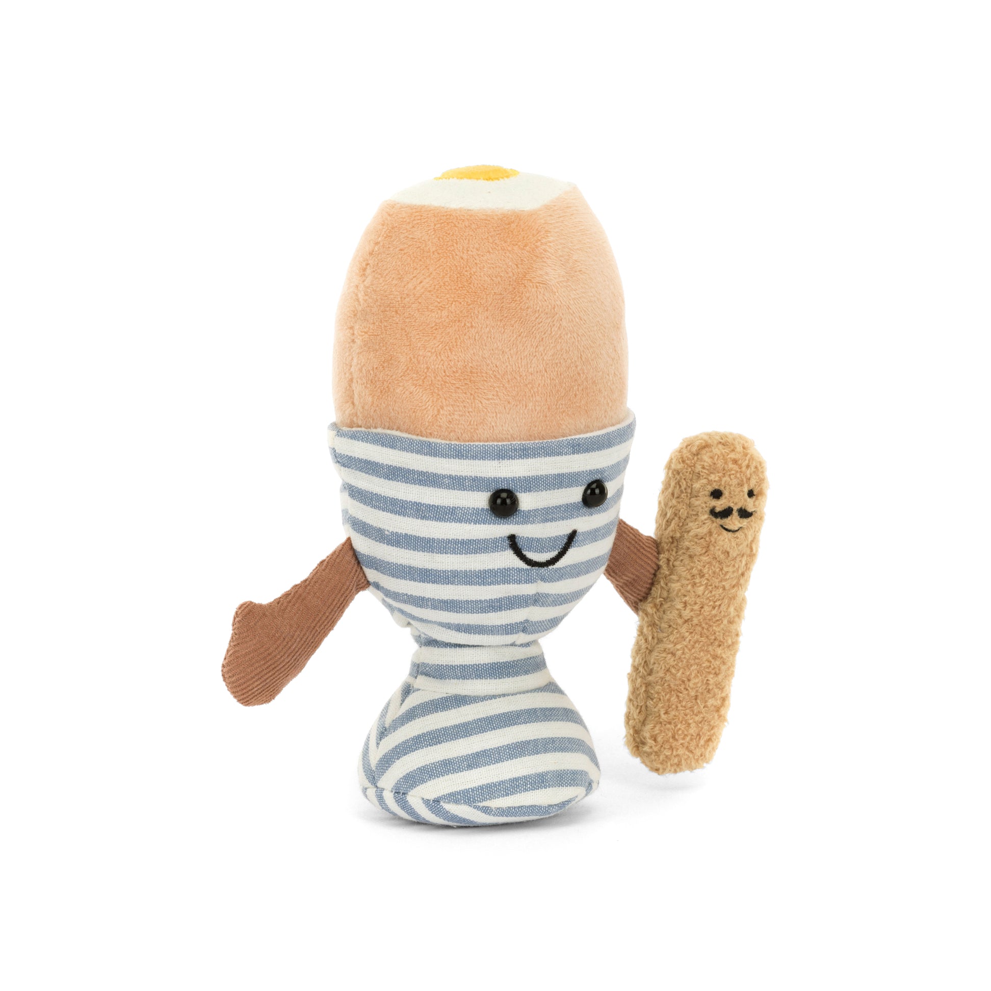 Jellycat Food Plush Toys - Eggetha Egg & Lance Soldier