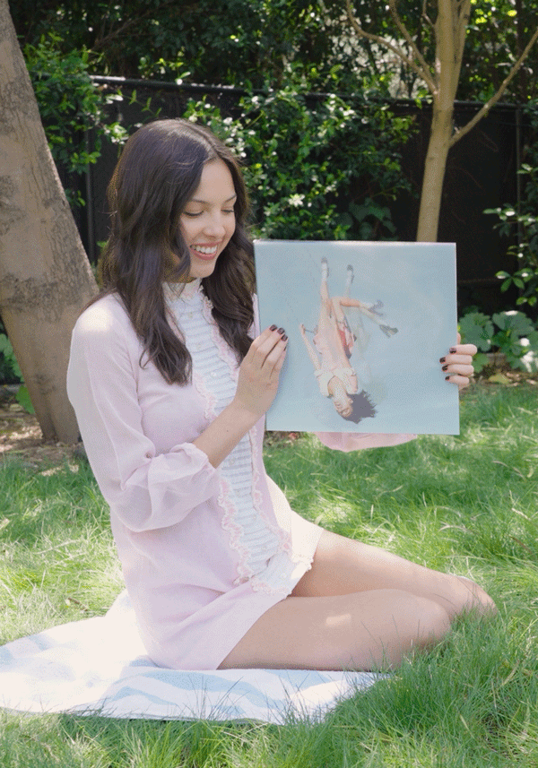 you seem pretty sad for a girl so in love - exclusive 'feminine intuition' lenticular cover pink vinyl NudeFace Chile