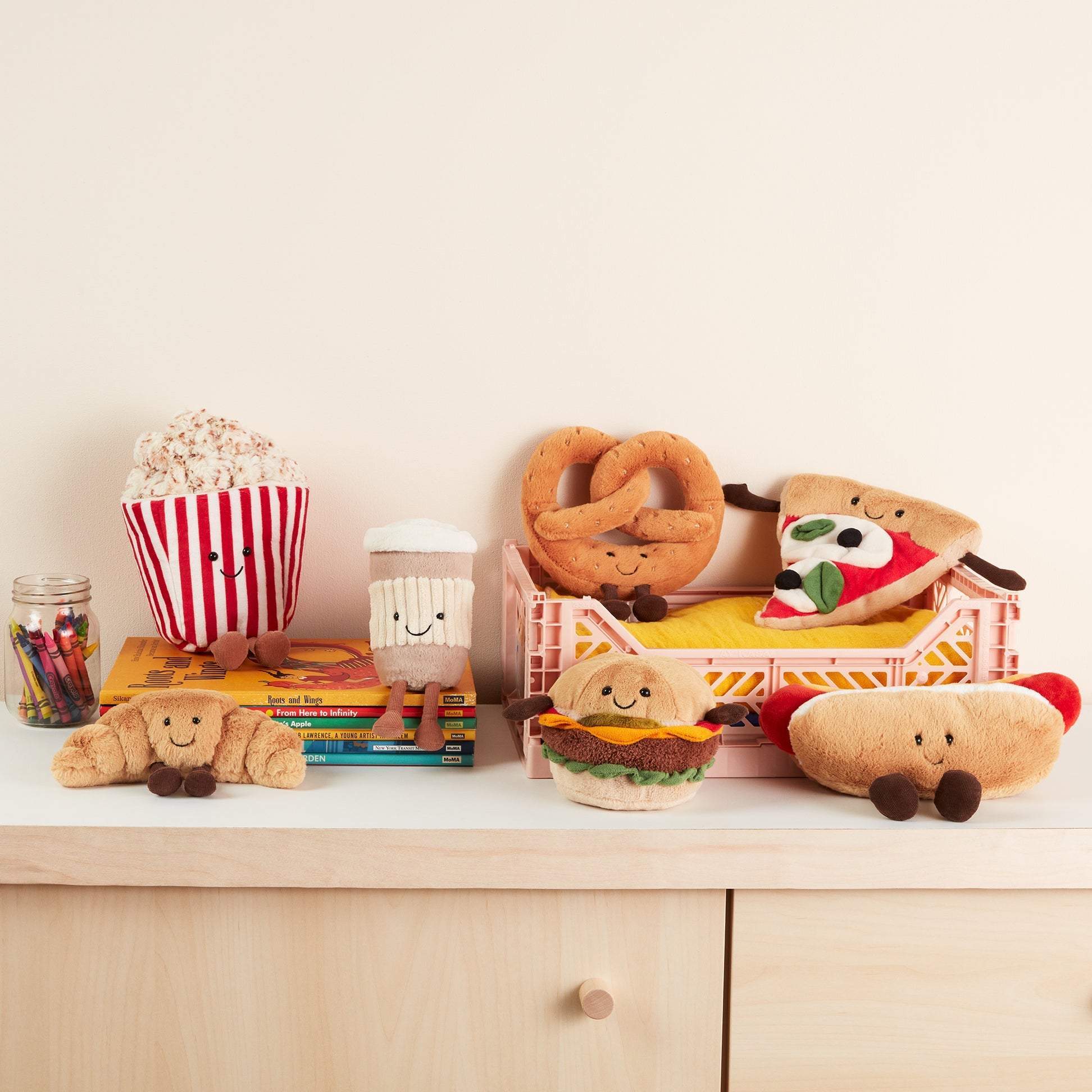 Jellycat Food Plush Toys - Croissant