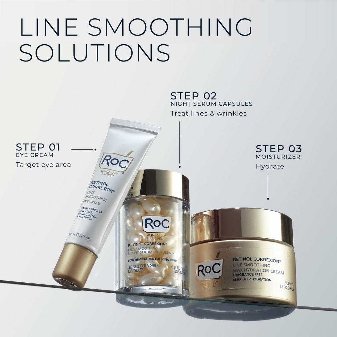 Retinol Line Smoothing Anti Wrinkle for Dark Circles Eye Cream