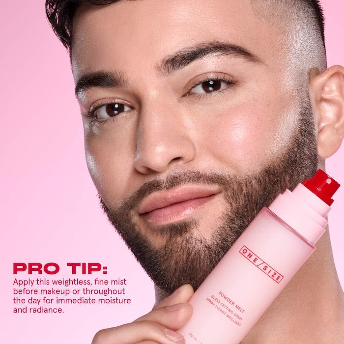 Powder Melt Glass Setting Spray