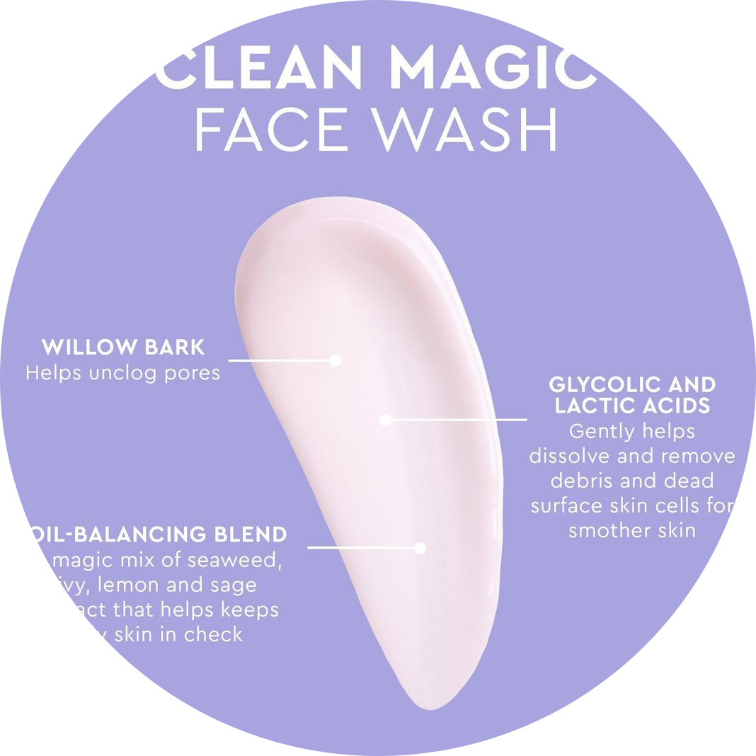 Clean Magic Oil-Balancing Face Wash
