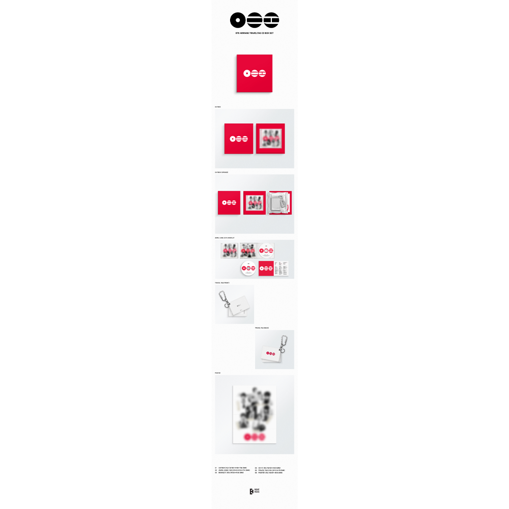 BTS ARIRANG Travel Tag CD Box Set | 5to Álbum | NudeFace Chile