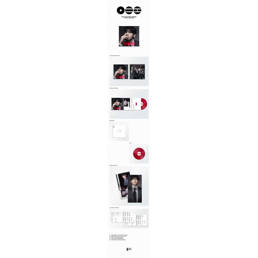 BTS The 5th Album 'ARIRANG' (V Velvet Red Vinyl)