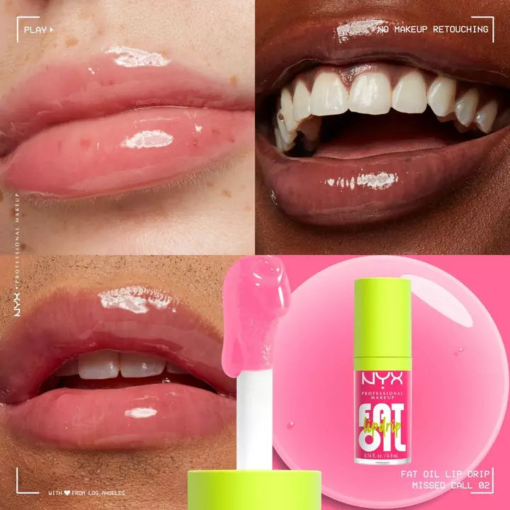 Fat Oil Lip Drip Vegan Lip Oil MISSED CALL