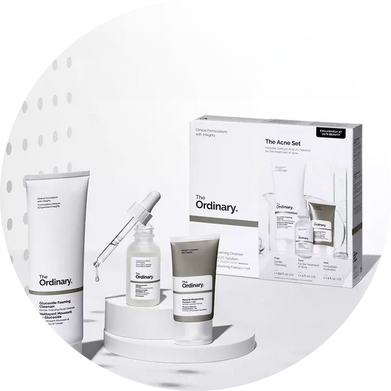 The Acne Set: 3-Step Regimen Kit – NudeFace Chile