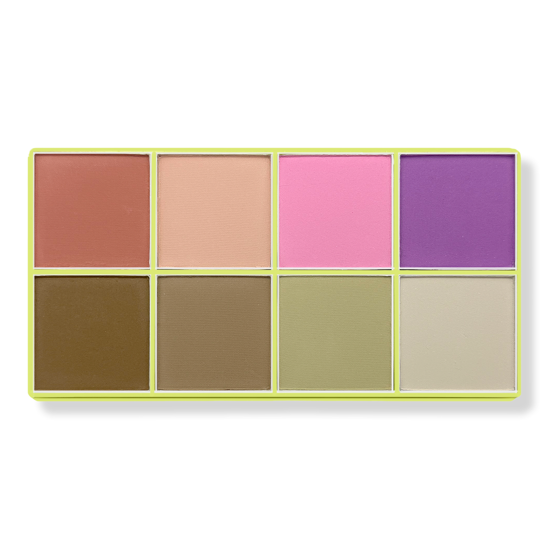 Curve Case Press'd Powder Blush & Bronzer Palette NudeFace Chile