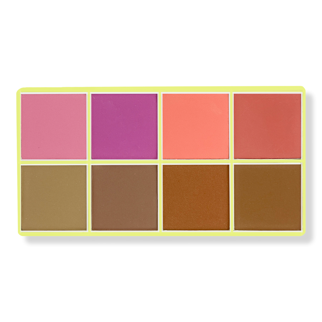 Curve Case Press'd Powder Blush & Bronzer Palette NudeFace Chile