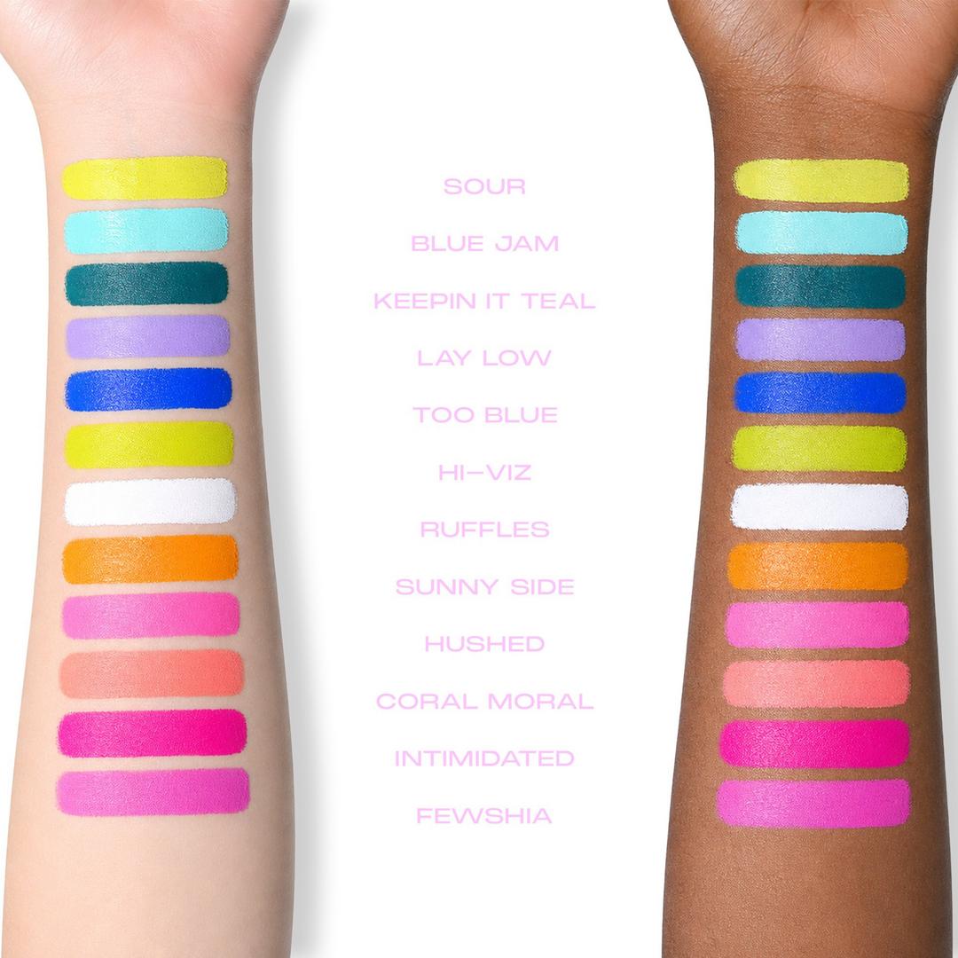 Colour Case Cosmetic Paint Palette NudeFace Chile