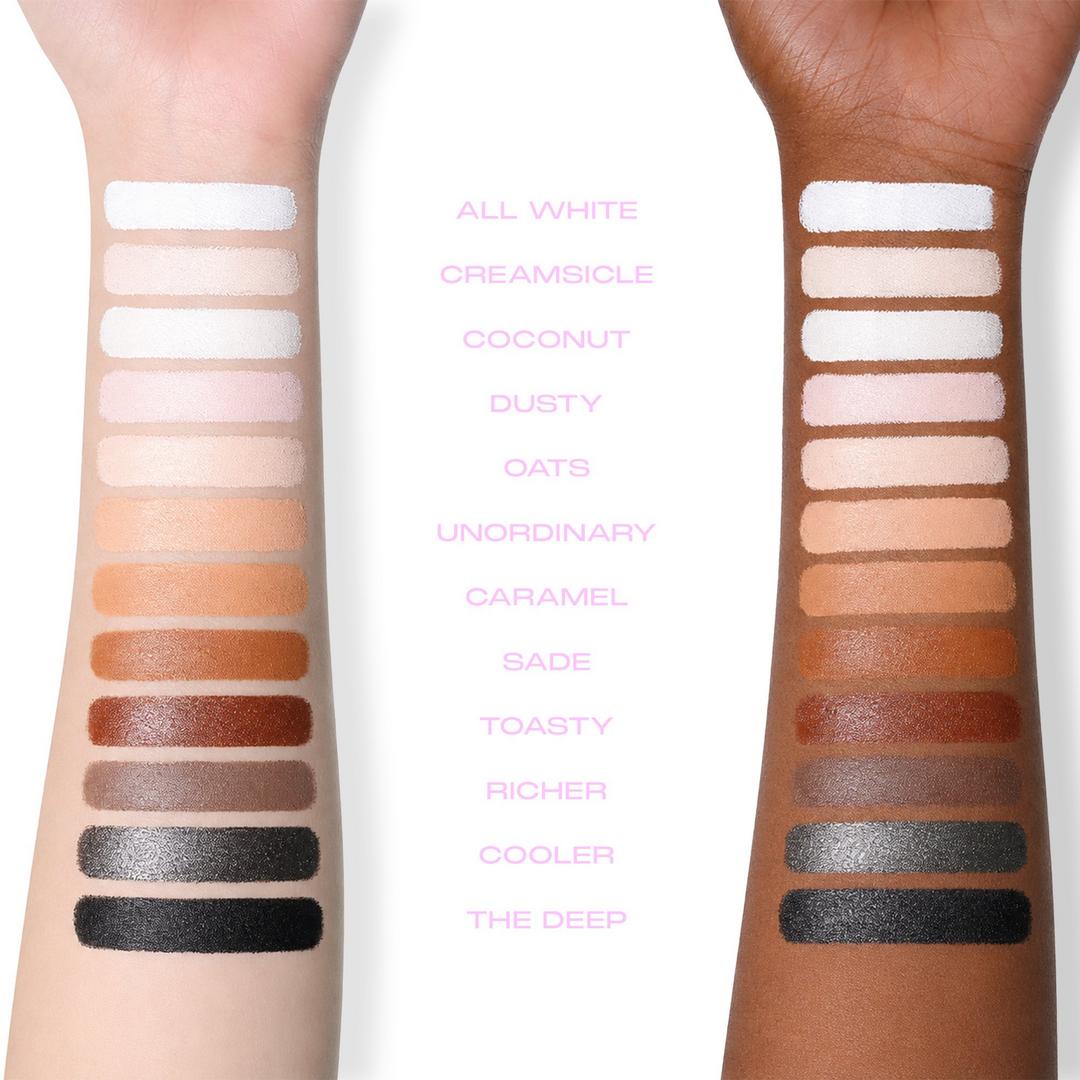 Colour Case Cosmetic Paint Palette NudeFace Chile