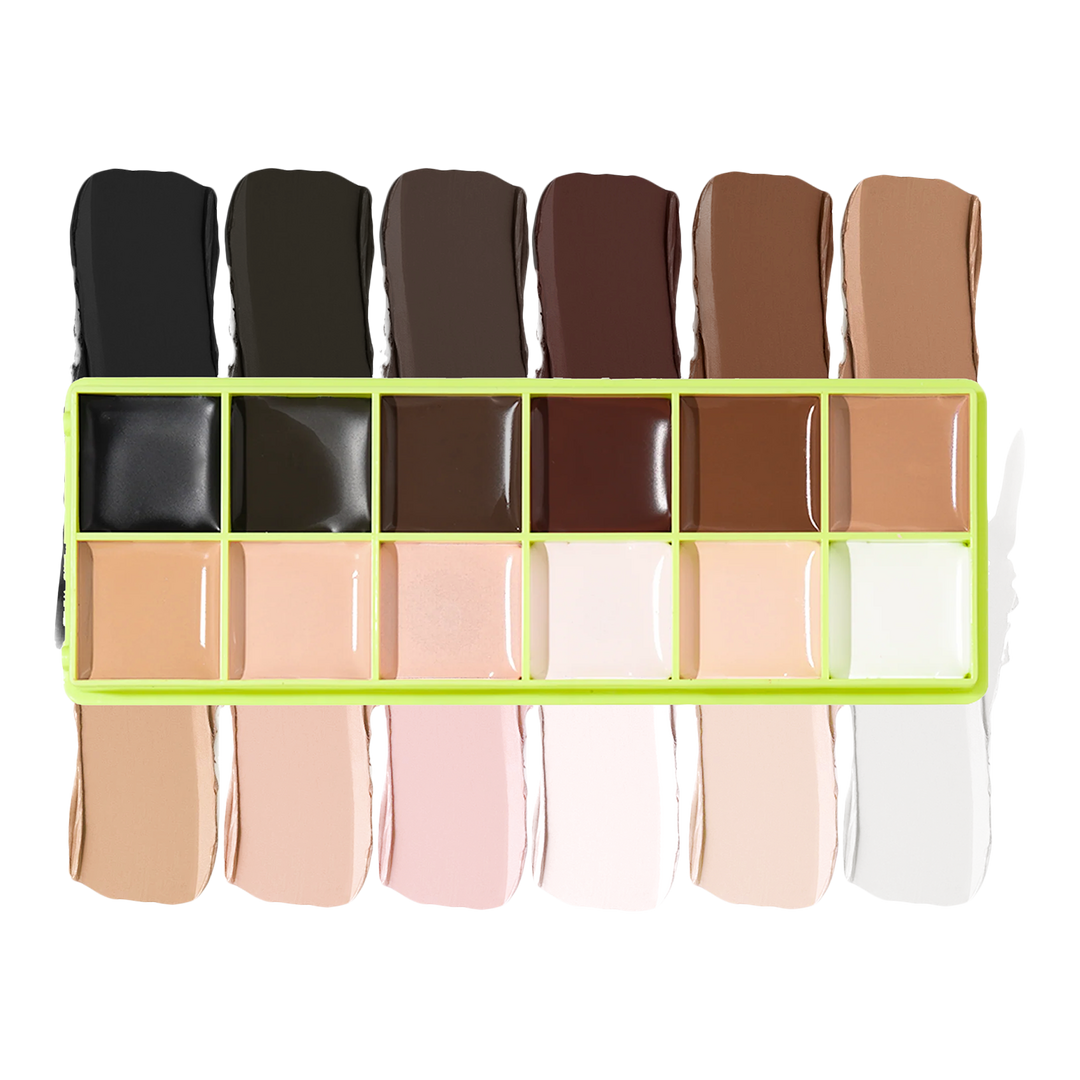 Colour Case Cosmetic Paint Palette NudeFace Chile