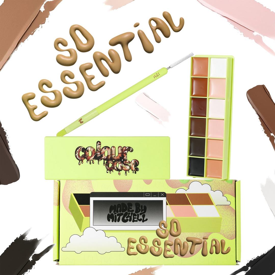 Colour Case Cosmetic Paint Palette NudeFace Chile