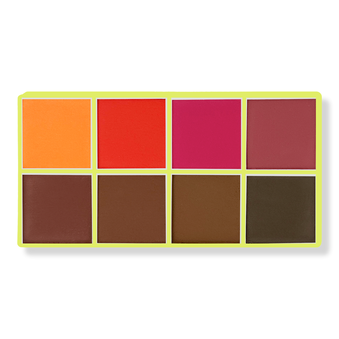 Curve Case Press'd Powder Blush & Bronzer Palette NudeFace Chile