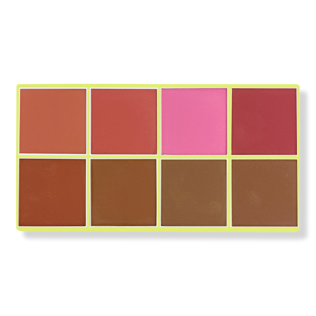 Curve Case Press'd Powder Blush & Bronzer Palette NudeFace Chile