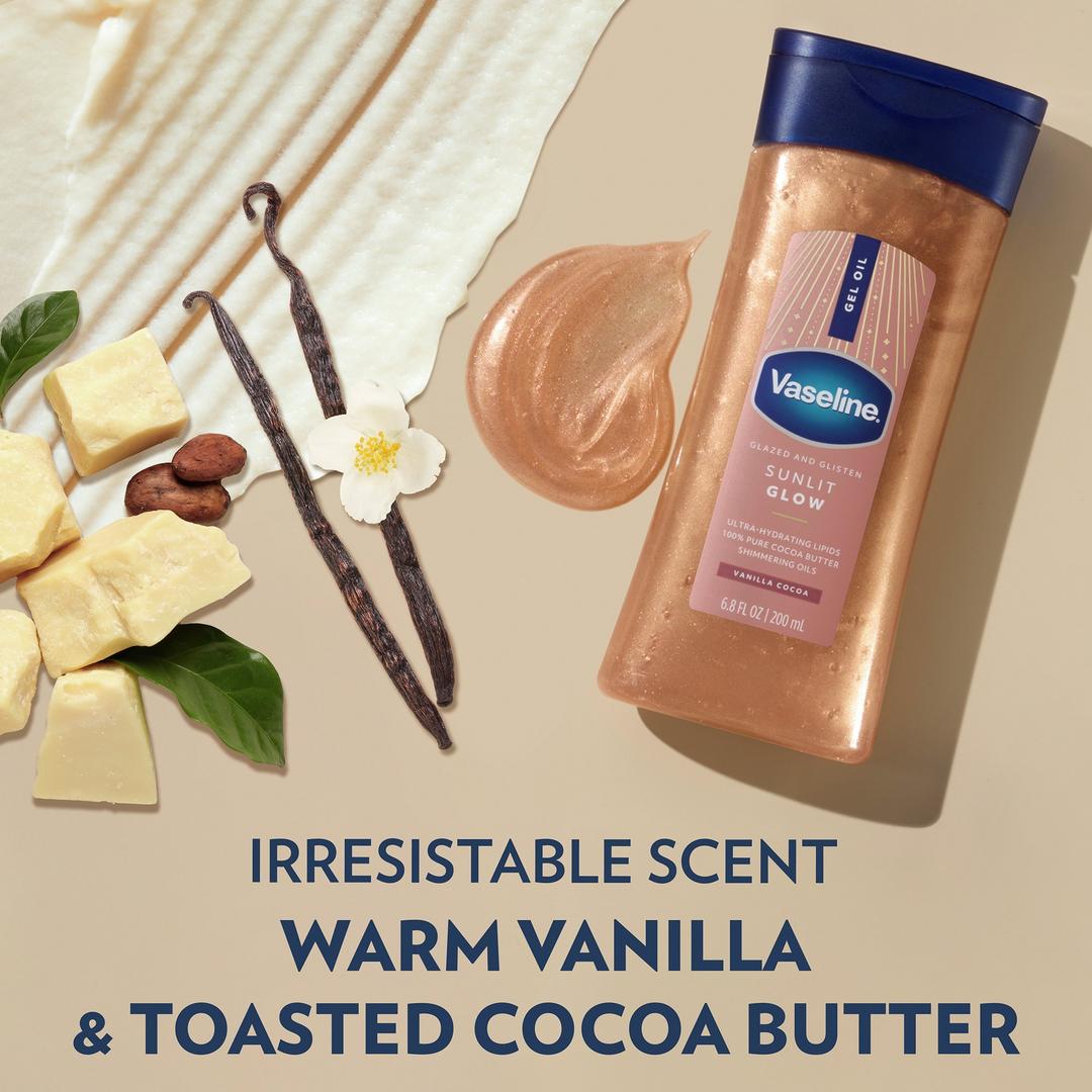 Glazed and Glisten Body Gel Oil NudeFace Chile