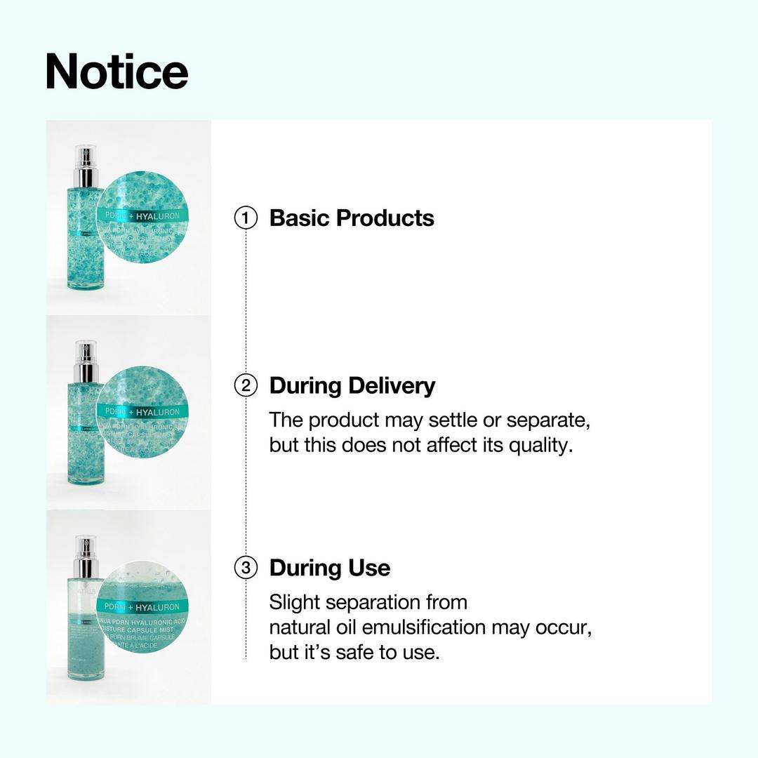PDRN Hyaluronic Acid Hydrating Capsule Mist