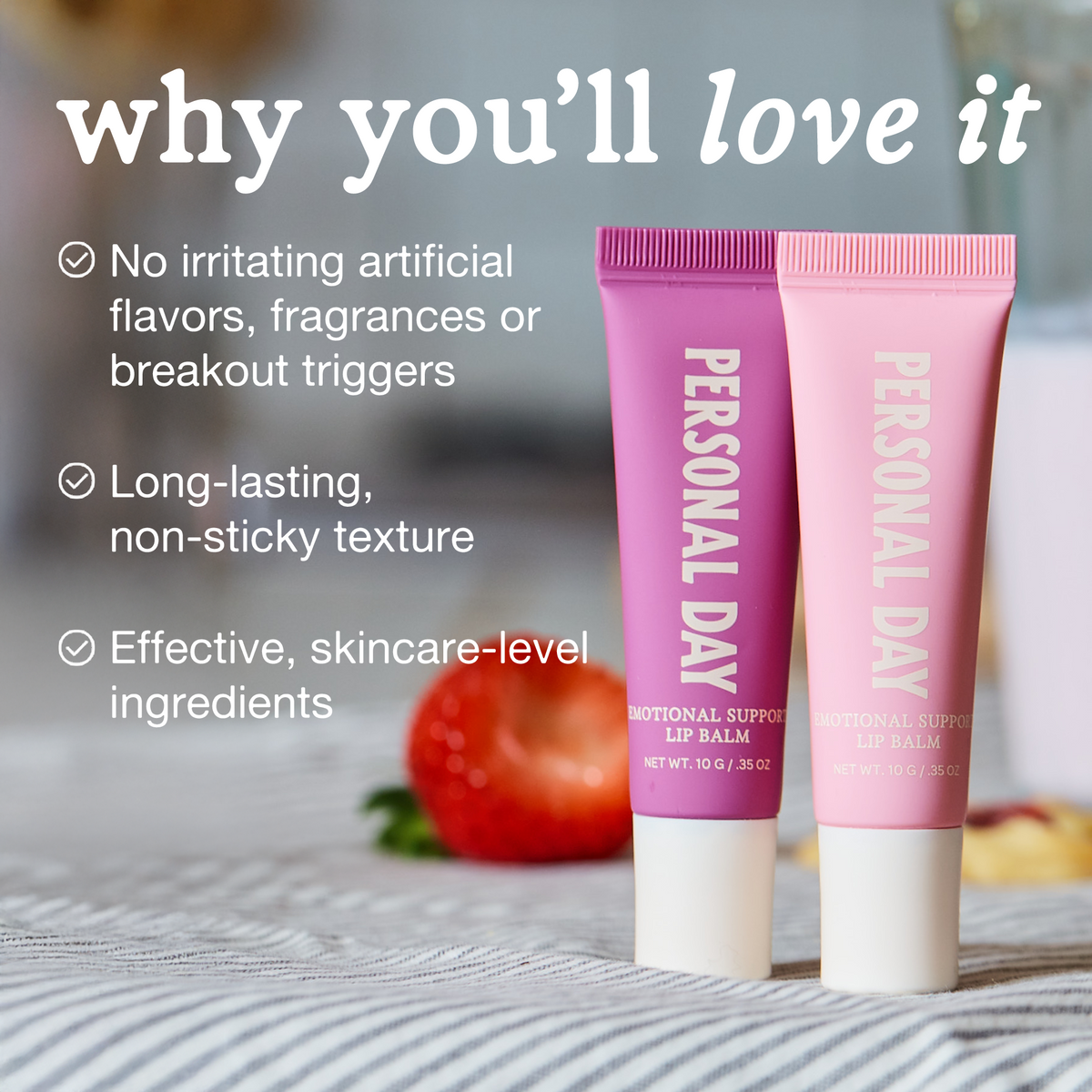 Emotional Support Lip Balm NudeFace Chile