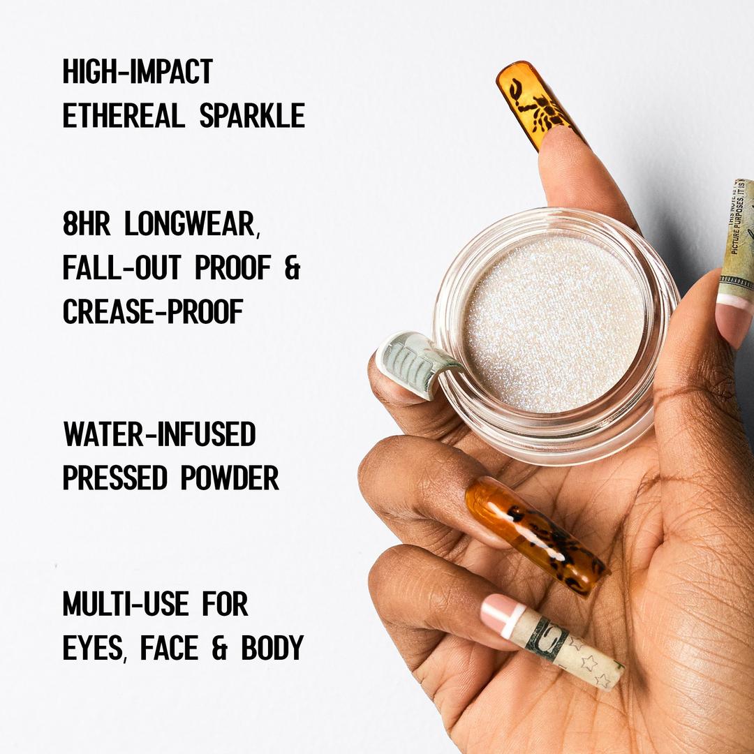 EUPHORIA X HALF MAGIC Glitterpuck Pressed Fairy Dust NudeFace Chile