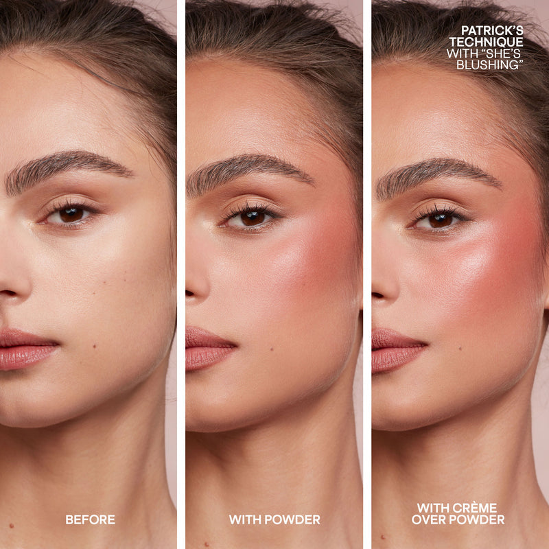 Major Headlines Double-Take Crème & Powder Blush Duo NudeFace Chile
