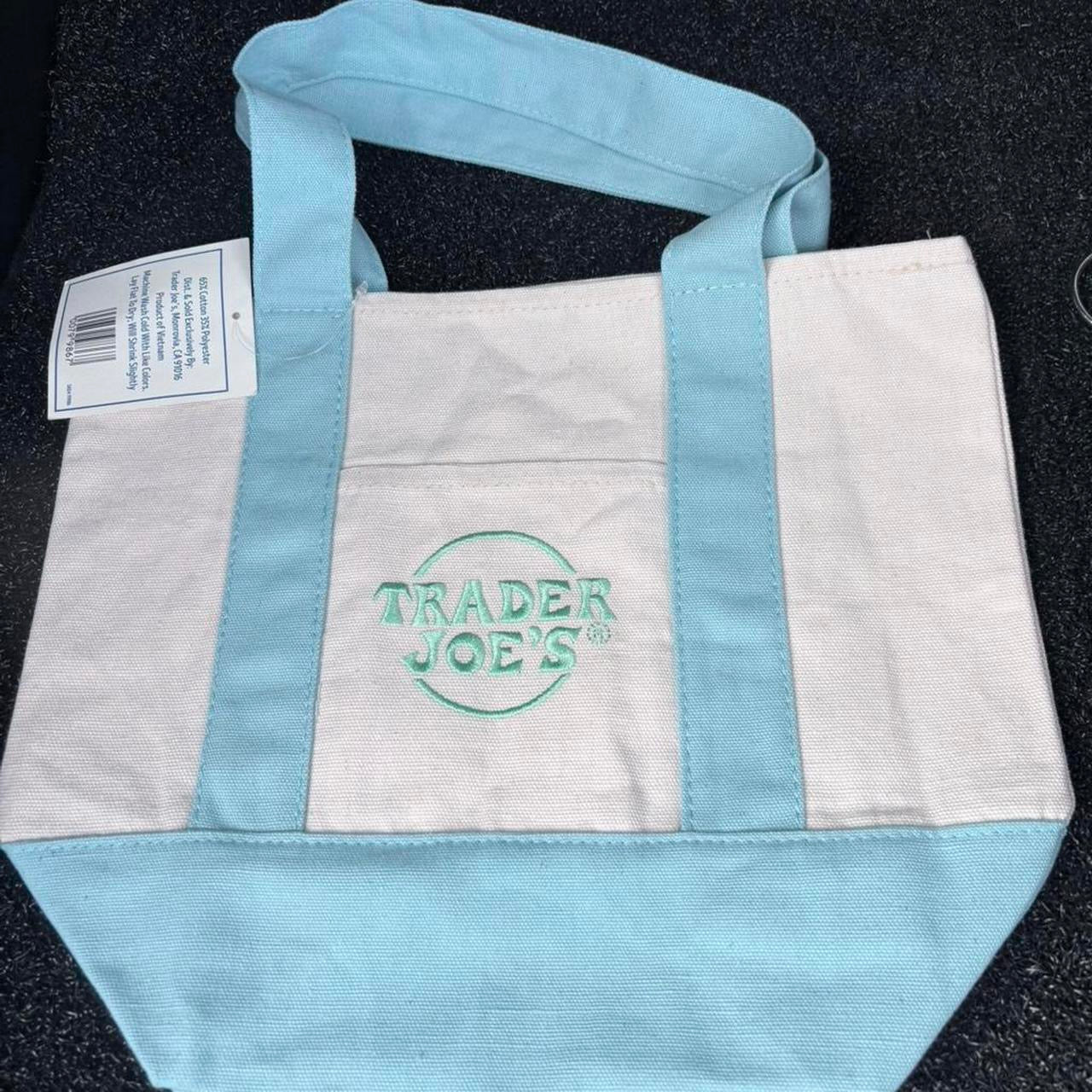 Mini Pastel Canvas Tote Bags