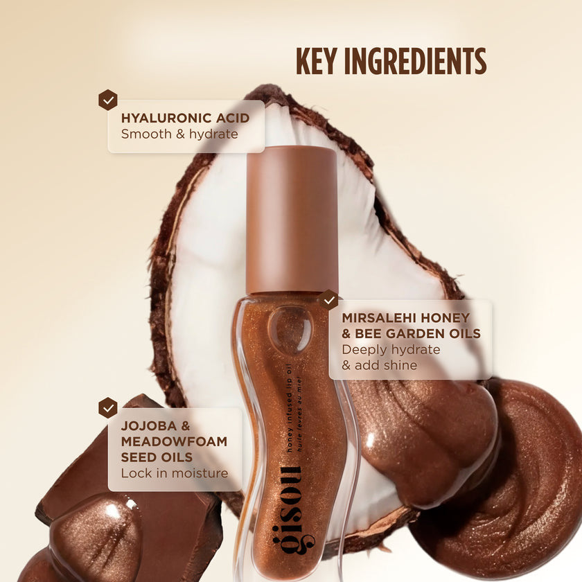 Honey Infused Lip Oil