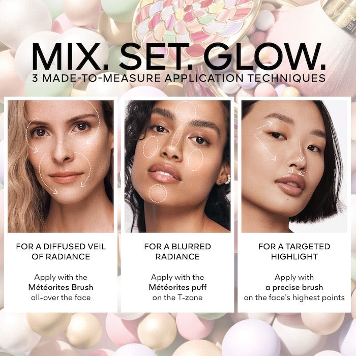 Meteorites Setting & Finishing Illuminating Powder Pearls