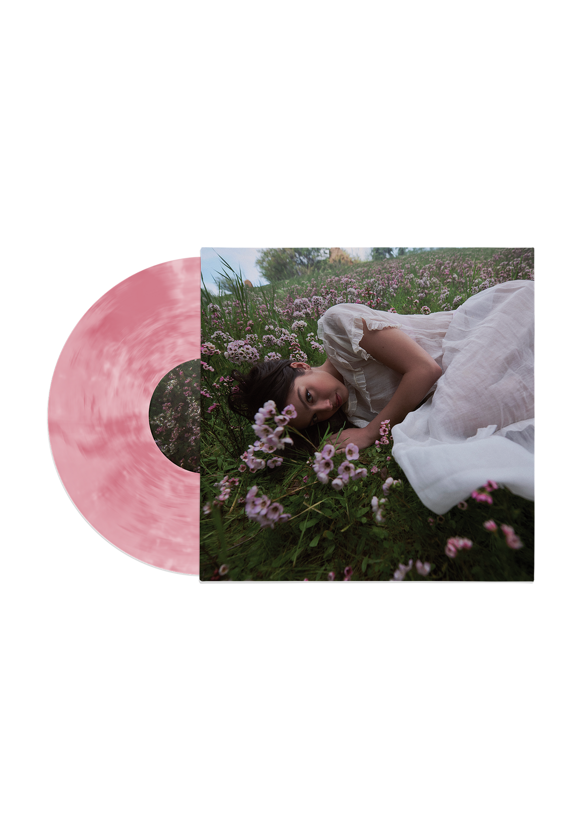 you seem pretty sad for a girl so in love - exclusive 'feminine intuition' lenticular cover pink vinyl NudeFace Chile